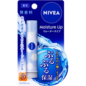ニベア モイスチャーリップ ウォータータイプ 無香料  3.5g　 【医薬部外品】