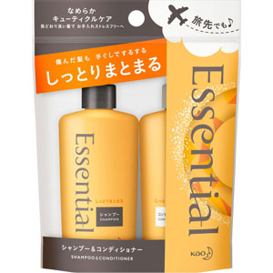 エッセンシャル しっとりまとまる シャンプー&コンディショナー ミニセット  1セット