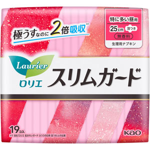ロリエ スリムガード 特に多い昼用 19個 【医薬部外品】: 日用