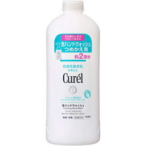キュレル 泡ハンドウォッシュ つめかえ用  450mL　 【医薬部外品】