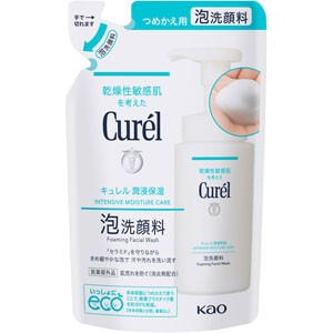 キュレル 泡洗顔料 つめかえ用  130mL　 【医薬部外品】