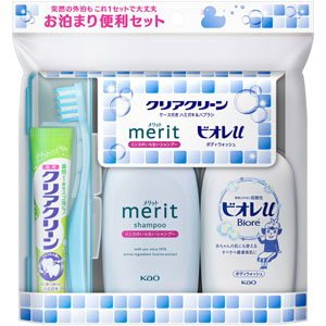 クリアクリーン 携帯用 お泊り便利セット  1セット