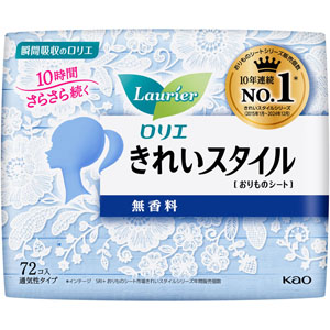 ロリエ きれいスタイル 無香料  72個