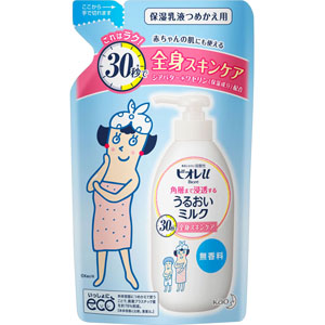 ビオレu 角層まで浸透する うるおいミルク 無香料 つめかえ用  250mL