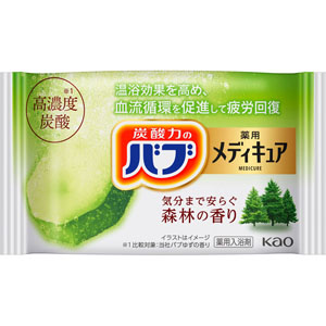 バブ メディキュア 森林の香り  70g 【医薬部外品】