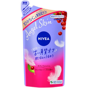 ニベア エンジェルスキン ボディウォッシュ カシス&ハーブの香り 詰替  360mL