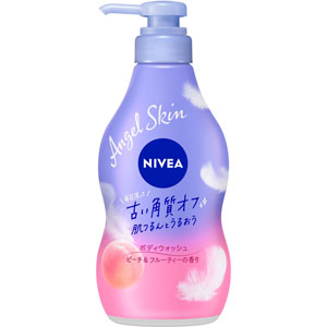 ニベア エンジェルスキン ボディウォッシュ ピーチ&フルーティーの香り ポンプ  480mL