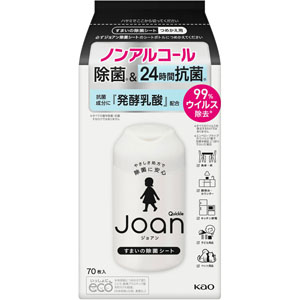クイックル ジョアン 除菌シート つめかえ用  70枚