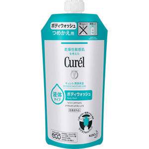 キュレル ボディウォッシュ つめかえ用  340mL 【医薬部外品】