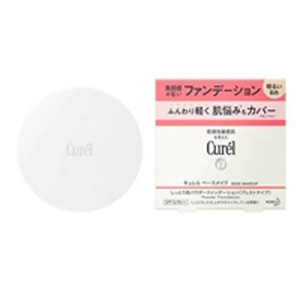 キュレル　ベースメイク　しっとり肌パウダーファンデーション　（プレストタイプ）　明るい肌色