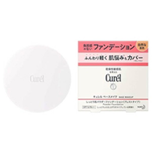 キュレル　ベースメイク　しっとり肌パウダーファンデーション　（プレストタイプ）　自然な肌色