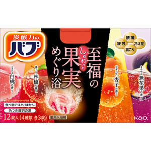 バブ 至福の果実めぐり浴  40g×12錠 【医薬部外品】