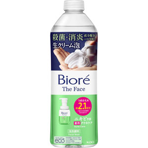 ビオレ ザフェイス 泡洗顔料 アクネケア つめかえ用  340mL　 【医薬部外品】