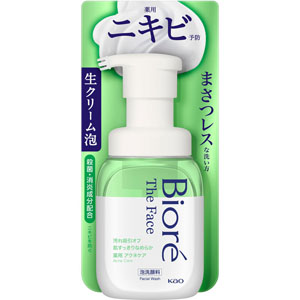 ビオレ ザフェイス 泡洗顔料 薬用アクネケア 本体 200mL 【医薬部外