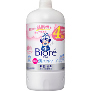 ビオレu 泡ハンドソープ フルーツの香り つめかえ用  770mL 【医薬部外品】