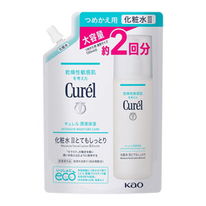 キュレル　潤浸保湿　化粧水３　つめかえ　２６０ｍL 【医薬部外品】