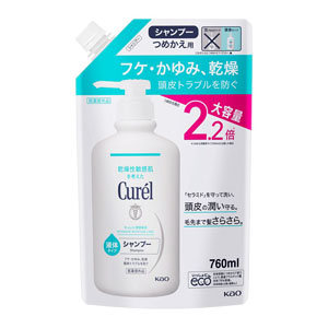 キュレル　シャンプー替大容量　７６０ｍL 【医薬部外品】