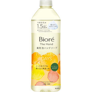 ビオレ ザ ハンド 泡ハンドソープ ふっとほどける陽だまり果実の香り つめかえ用  340mL 【医薬部外品】