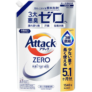 アタックZERO つめかえ用 1540g