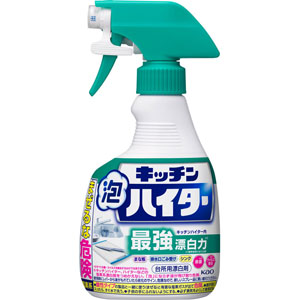 新品未使用　キッチン泡ハイター　(詰め替え)すばやく除菌　漂白 Kao キッチン泡ハイター 詰め替え 400ml つけかえ用 ハイター