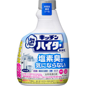 キッチン泡ハイター 無臭性 つけかえ用  400mL