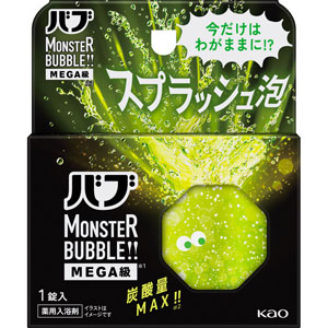 バブ モンスターバブルMEGA級 スプラッシュ泡  85g 【医薬部外品】