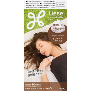 リーゼ 泡カラー  1個　ロイヤルブラウン 【医薬部外品】