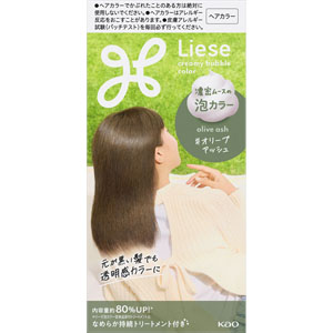 リーゼ 泡カラー  1個　オリーブアッシュ 【医薬部外品】
