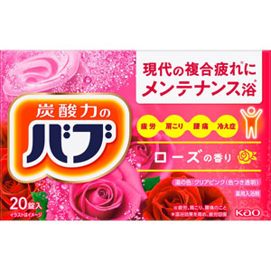 バブ ローズの香り  40g×20錠 【医薬部外品】