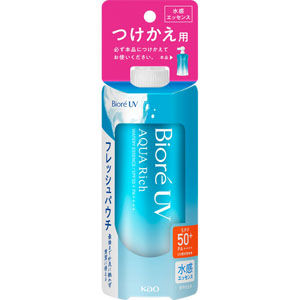 ビオレ UV アクアリッチ ウォータリーエッセンス フレッシュパウチ つけかえ用  120g