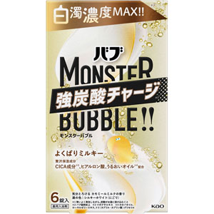 バブ モンスターバブル よくばりミルキー  70g×6錠　 【医薬部外品】