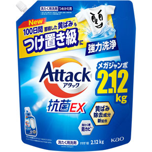アタック抗菌EX つめかえ用 2.12kg