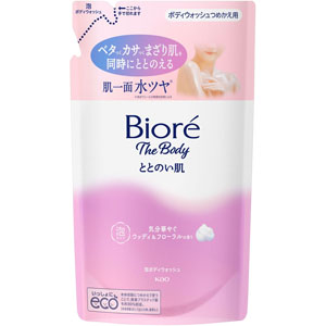 ビオレ ザ ボディ ととのい肌 泡タイプ ウッディ&フローラルの香り つめかえ用  440mL