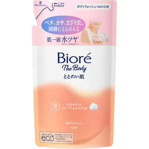 ビオレ ザ ボディ ととのい肌 泡タイプ フルーティ&ムスクの香り つめかえ用  440mL