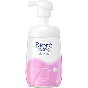ビオレ ザ ボディ ととのい肌 泡タイプ ウッディ&フローラルの香り ポンプ  480mL