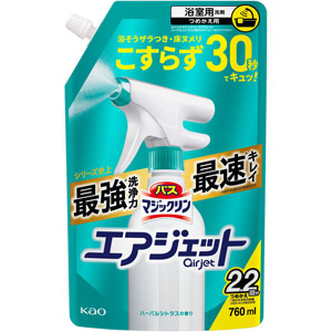 バスマジックリン エアジェット ハーバルシトラスの香り つめかえ用  760mL