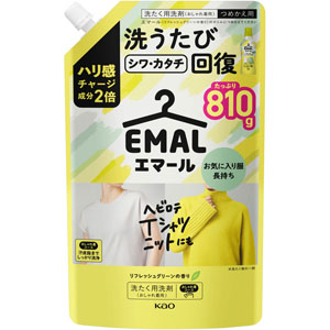 エマール リフレッシュグリーンの香り つめかえ用  810g