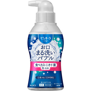 ピュオーラ 泡で出てくる洗口液 クリアミント 180mL 【医薬部外品】
