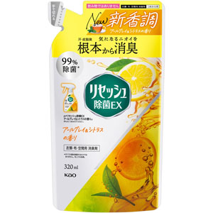 リセッシュ除菌EX アールグレイ&シトラスの香り つめかえ用 320mL