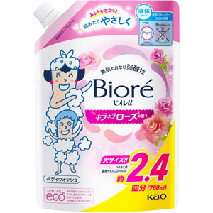 ビオレu キラキラローズの香り つめかえ用 780mL