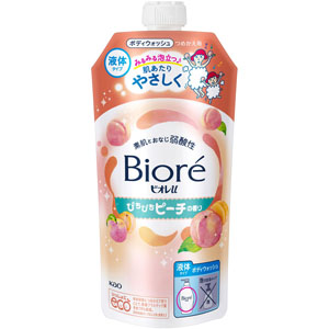 ビオレu ぴちぴちピーチの香り つめかえ用 320mL
