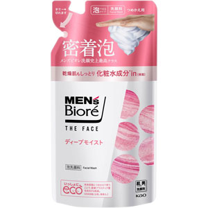 メンズビオレ ザフェイス ディープモイスト つめかえ用 170mL