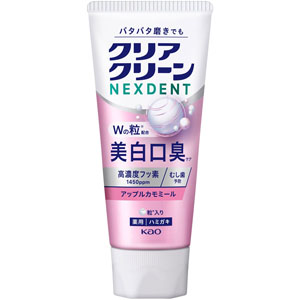 クリアクリーンＮＥＸＤＥＮＴ 美白口臭 アップルカモミール  110g　 【医薬部外品】