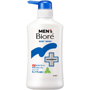 メンズビオレ 薬用デオドラントボディウォッシュ フレッシュなミントの香り 本体  420mL　 【医薬部外品】
