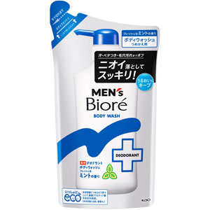 メンズビオレ 薬用デオドラントボディウォッシュ フレッシュなミントの香り つめかえ用  360mL　 【医薬部外品】
