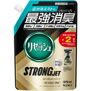 リセッシュ ストロングジェット 香りが残らないタイプ つめかえ用  570mL