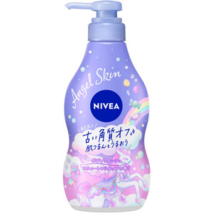 ニベア エンジェルスキン ボディウォッシュ スウィートロリポップの香り ポンプ 480mL