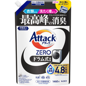 アタックZERO ドラム式専用 つめかえ用 1460g