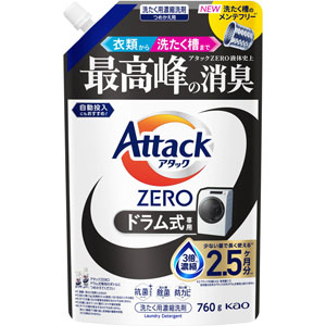 アタックZERO ドラム式専用 つめかえ用 760g