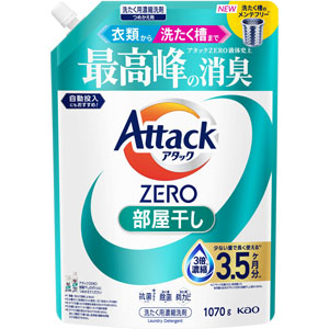 アタックZERO 部屋干し つめかえ用 1070g